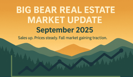 Big Bear Real Estate Market Sept 2025